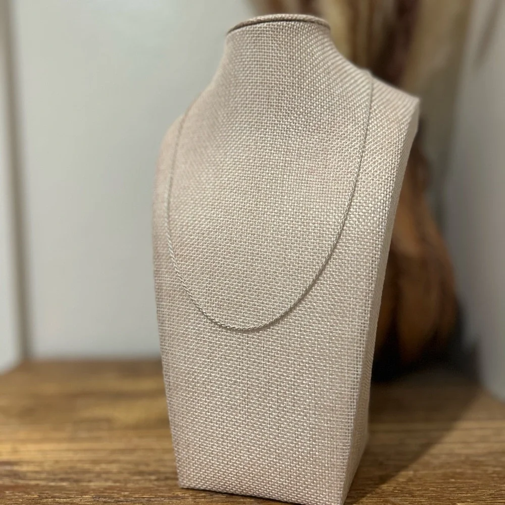 925 Sterling Silver Rope Chain Necklace